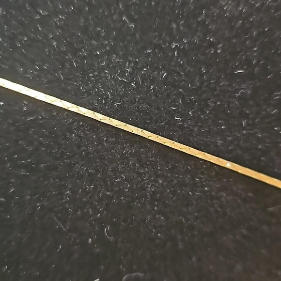 Double Red Enamel Heart Pendant on 18" Sq. Link Chain - Picture 5 of 10